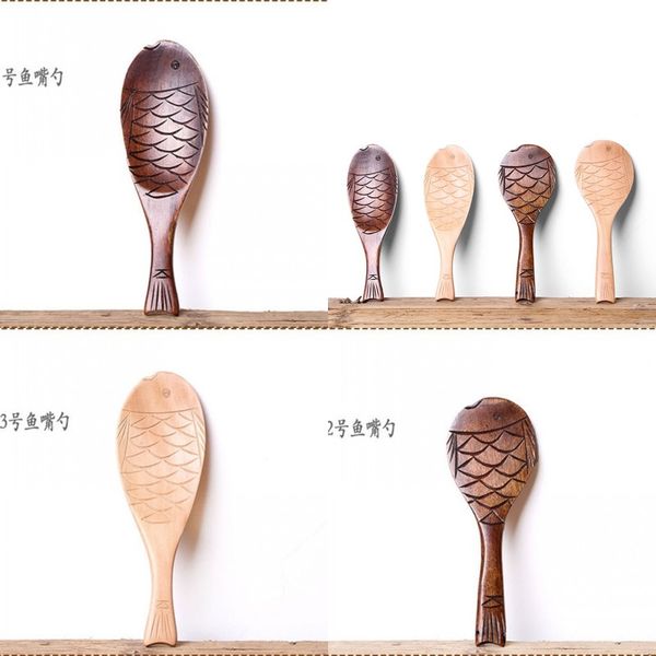 

spoons fish mouth woodiness modern creative rice ladle rice cooker new style eco friendly spoon factory direct selling 5 99xw p1
