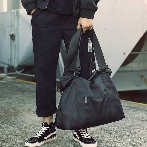 

men's handbags travel travel large capacity luggage bag men's short-distance lightweight casual shoulder bag