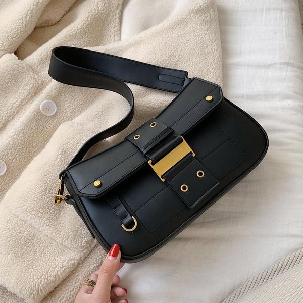 

crossbody bags european retro fashion style shoulder women's handbag 2021 new wild messenger shoulder bag underarm armpit bag