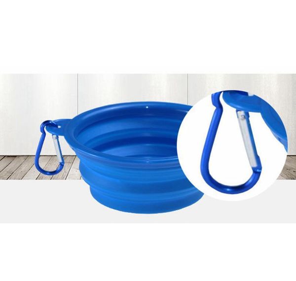 

pet dog bowls sile щенок складная чаша pet chinking bowls с альпинистской пряжкой открытый путешествия портативная собака еда jllfhy mx_home