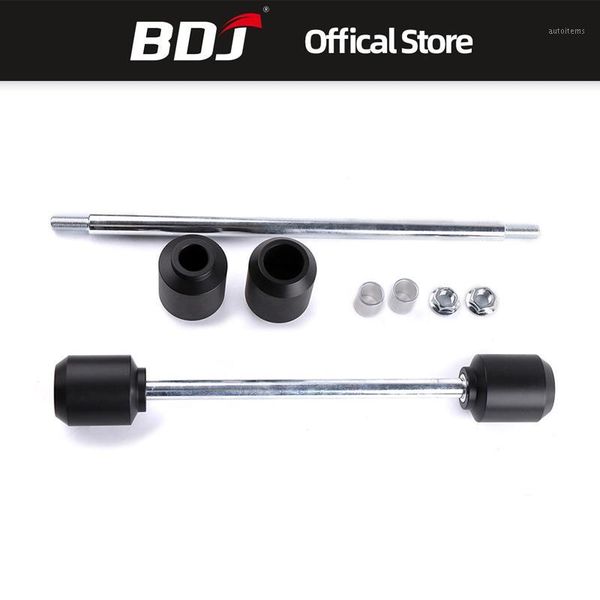 

bdj for v250 z250 ninja300 front rear refit wheel fork axle sliders cap crash protector1