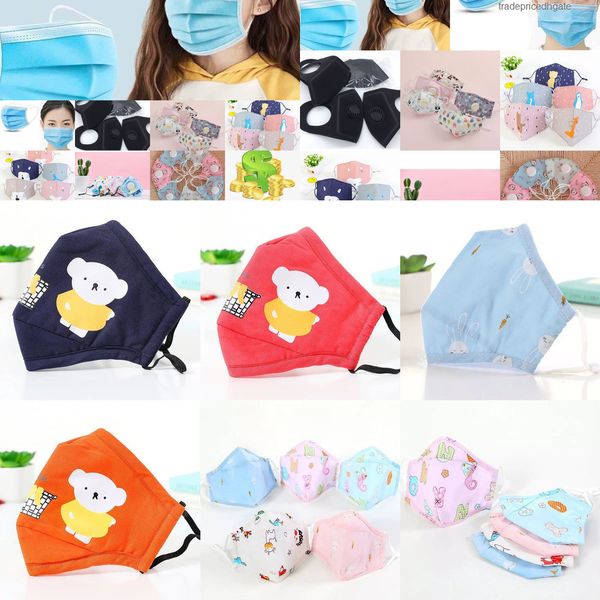 

cotton pure valve breather filter mask washable face reusable children dustproof smo 9pjf