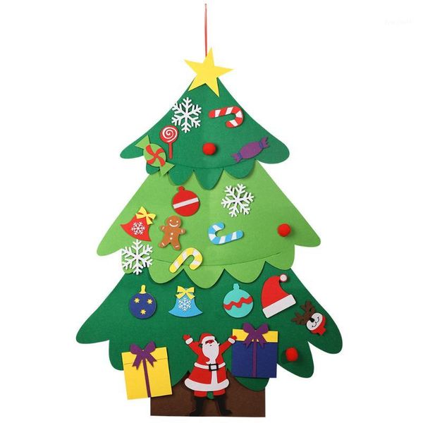 

christmas tree ornaments new year toys diy artificial craft tree christmas decorations for home1