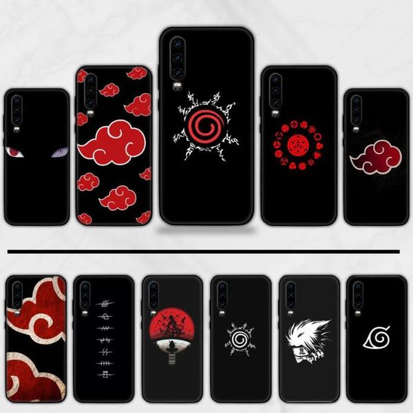 

3akatsuki - color mobile phone cover with naruto , suitable for huawei p9, p10, p20, p30 pro lite, smart mate 10 lite, 20, y5, y6, y7, , 2