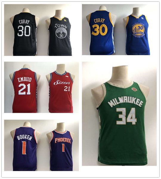 

дети 12 ja morant 23 джеймс лука молодежный молодежь dwyane kid wade jersey youth giannis 34 antetokounmpo joel 21 embiid stephen 30 curry