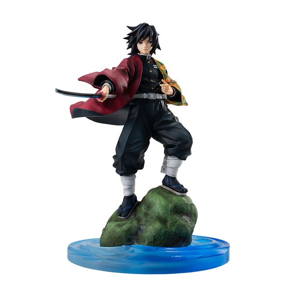 

demon slayer gk tomioka giyuu anime action figure model 23cm pvc statue collection toys for children deskdecoration figma