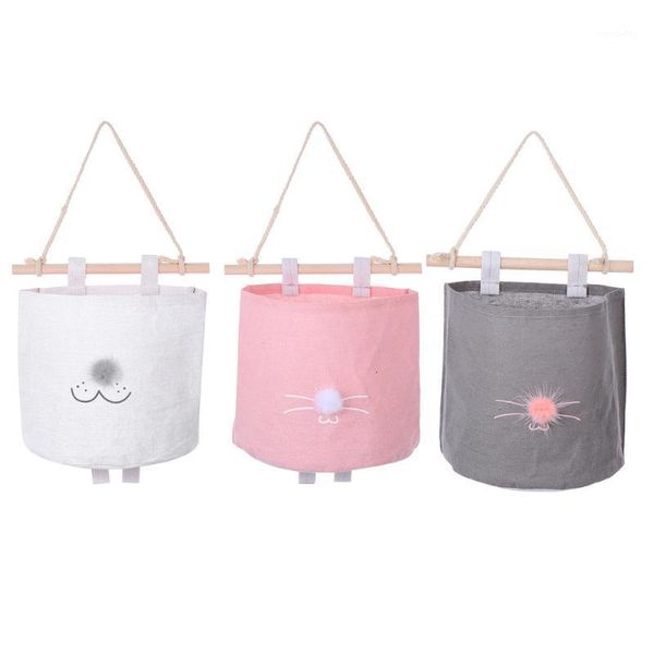 

storage boxes & bins 3pcs detachable y hanging bag wall door bag1
