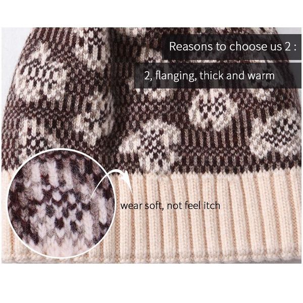 

winter hat soft wool cashmere knitted beanie bonnet wholesale leopard women beanies wi qylrrs