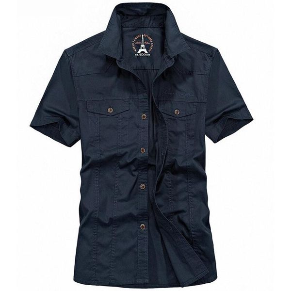 

2021 men's man's short-sleeve shirt ihsr, White