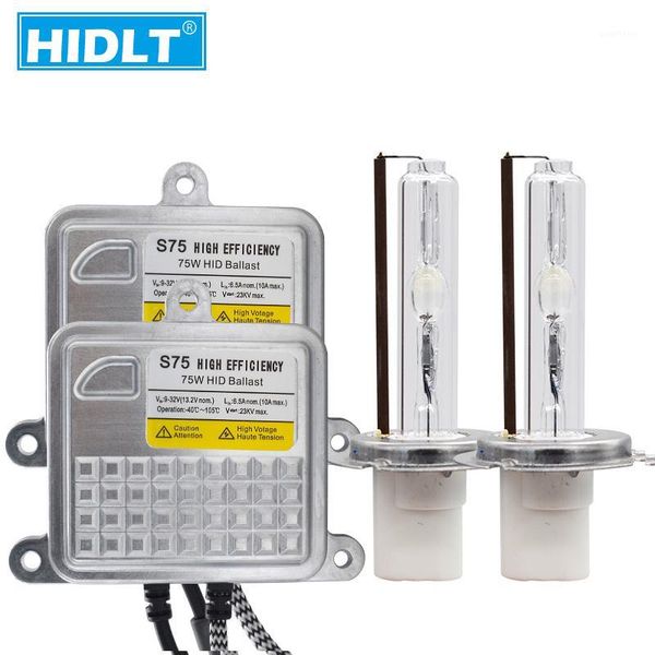 

hidlt 24v 75w hid ballast headlight kit xenon d2h 6000k h1 h3 h7 h11 9005 9006 4300k 5000k 8000k truck boat car headlamp bulbs1