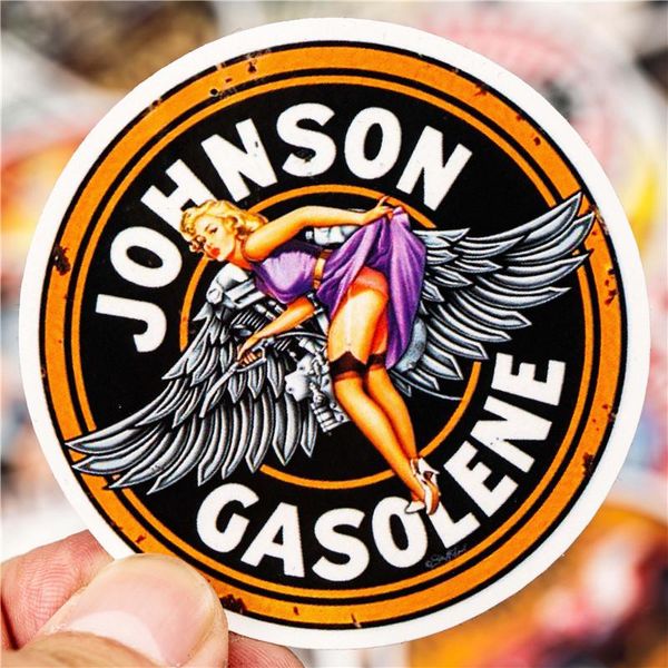 

30 шт. sexy girl adhesivo moto винтажные наклейки для багажа на ноутбуке скейтборд велосипеда наклейка холодильника wmtmpe