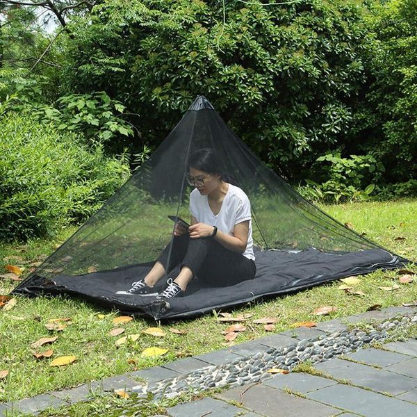 

tents and shelters portable outdoor hiking one-man mosquito net hanging tent insect protector cover1