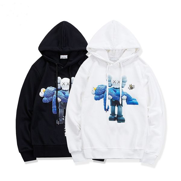 

2021 fashion pullover o-neck hoodies for men women autumn winter cotton sweatshirts casual hoodie sweater men's streetwear hip hop swet, Black