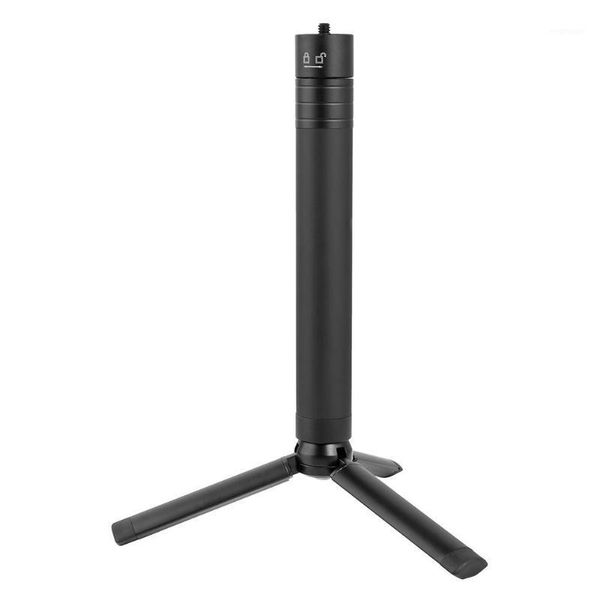 

tripods alloyseed 2 in 1 foldable tripod stand extendable monopod pole hand grip selfie stick for dji osmo mobile gimbal accessories1