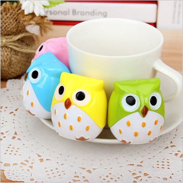 

1pc selling funny lovely new owl pencil sharpener school stationary home decoration 206 j2