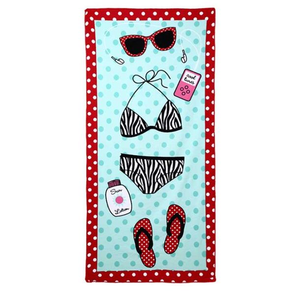 

новейший стиль моды напечатаны 250 г прямоугольника для пикника одеяло для пикника полотенце из микрофибры ткани стиральный пляжный полотенц