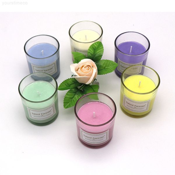 

birthday glass romantic aromatherapy festival scented cup paraffin candle new year valentine day candles gift