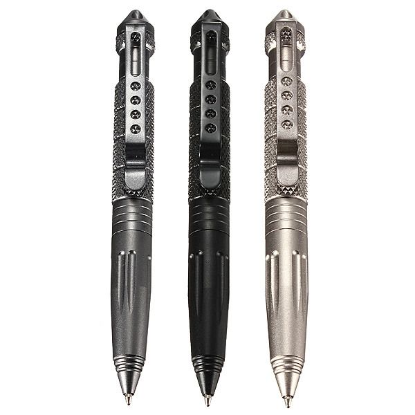 

factory multi-purpose outdoor tactical portable defense aviation aluminum anti-skid cooyoo tool self guard pen