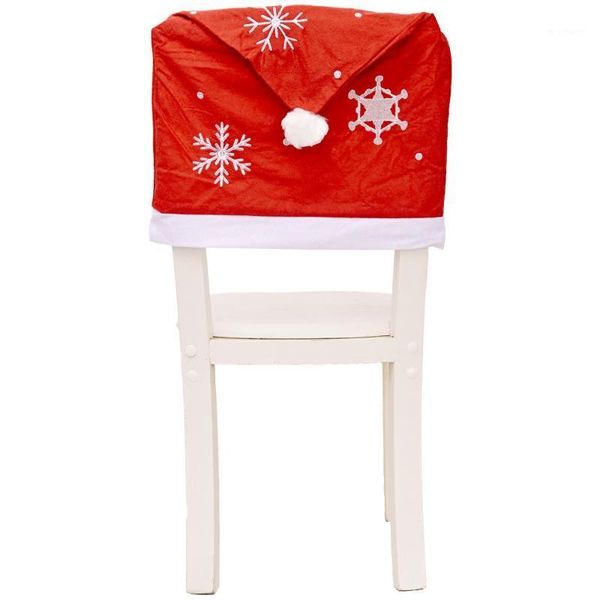 

2pc christmas chair covers 45x65cm decoration supplies soft creative cartoon cute christmas chair covers home decor diy