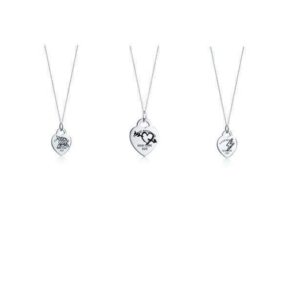 

s925 silver etched rose heart pendant necklace, classic fashion style, jewelry, birthday gift, party exclusive