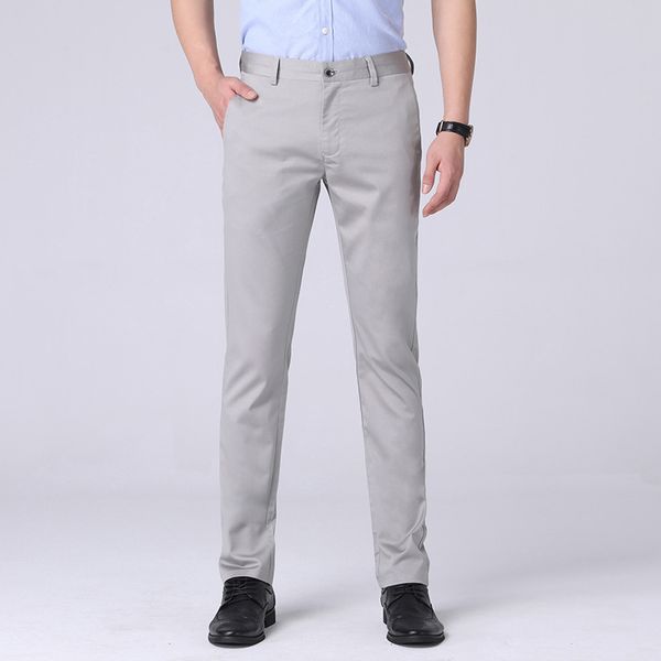 

2020 silkworm ice dressed in thin-skinned formal office suit men's pants large 40 4244 46 avpk, Black