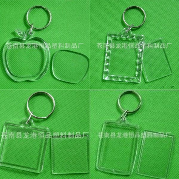 

ps keychains acrylic heart shaped keys ring eco friendly key buckle popular with various style 0 25hp j1
