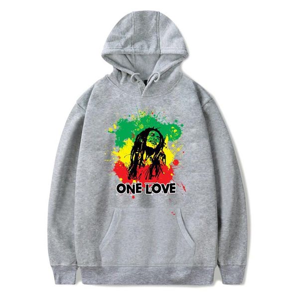 

bob marley hooded hoodies sweatshirts men winter pullover sweatshirts womens hip hop streetwear sweatshirt bluzy damskie 2019, Black