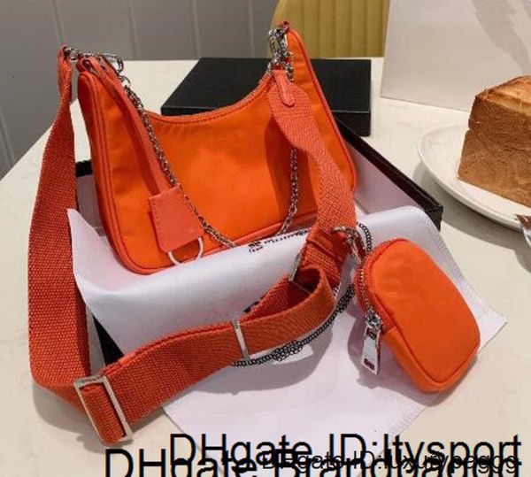 

fashion bags nylon waistbag chest pack match canvas handbags chains tote parachute fabric bag crossbody purse