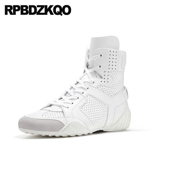 

boots flat handmade round toe front lace up casual ankle autumn cut out white shoes sneakers women fall sheepskin cutout 2021, Black