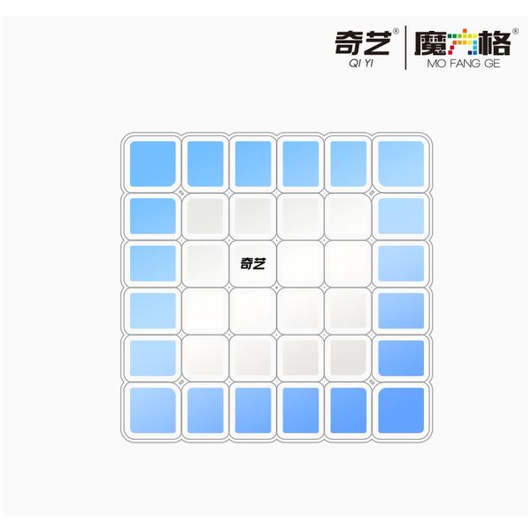 

qiyi qifan s2 6x6x6 magic cube mofangge nickerless speed ​​puzzles cube развивающие игрушки для детей sqcbnd bnenet, Black;red