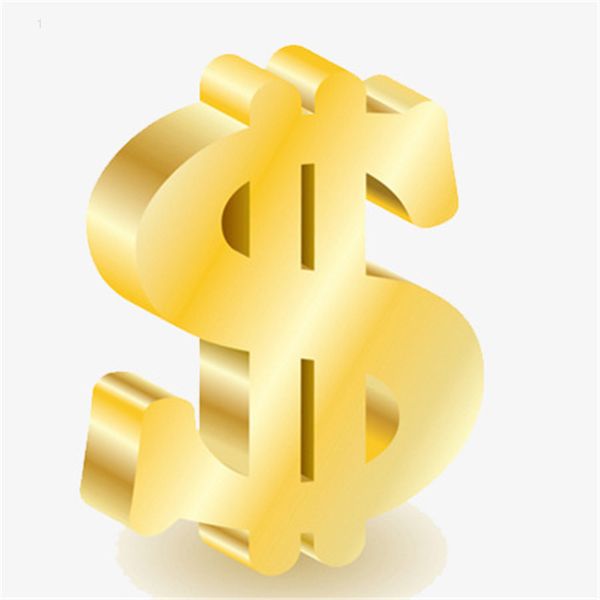 

one dollar link for vip to fill price difference extra fee with dhl ems shipping logistics etck37iii444pp, Gray