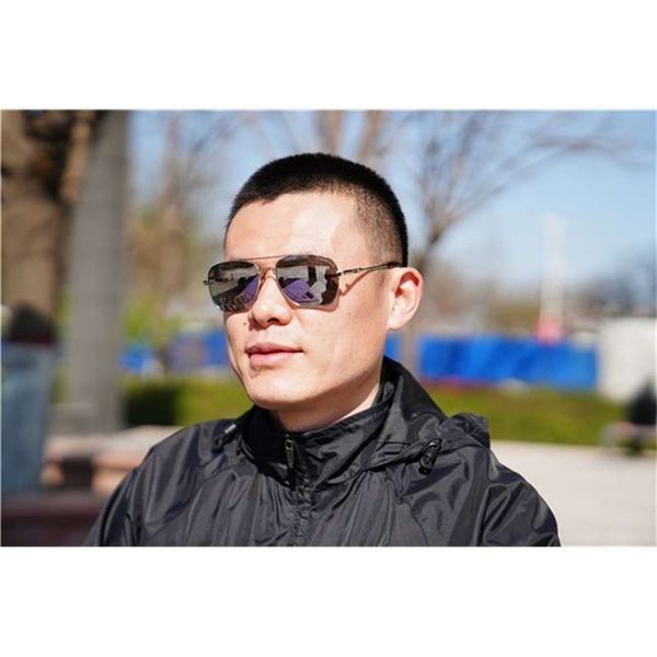 

3deq1sunglasses солнцезащитный отдел окапышка морской акуль корабль воздух летающий мужской поляризационный глаз защита глаз анти ультрафиол, Black