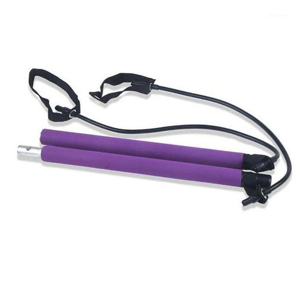 

resistance bands 3 color home fitness body building workout sports band pilates bar stick with for portable1