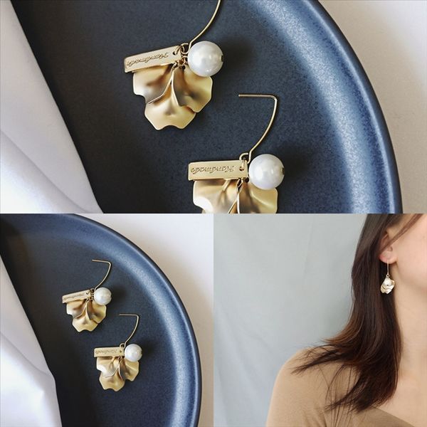 

zjhn small earring,pearl silver earring sterling sier pearl natural with sterling female earring,birthday gift jewelry accessories, Golden