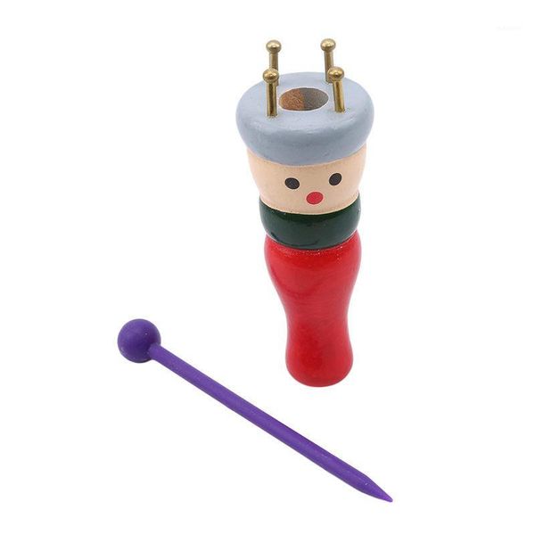 

useful rope braided yarn wool knitter diy doll craft wooden knitting sewing tools accessory loom diy homemade wire rope braider1, Black