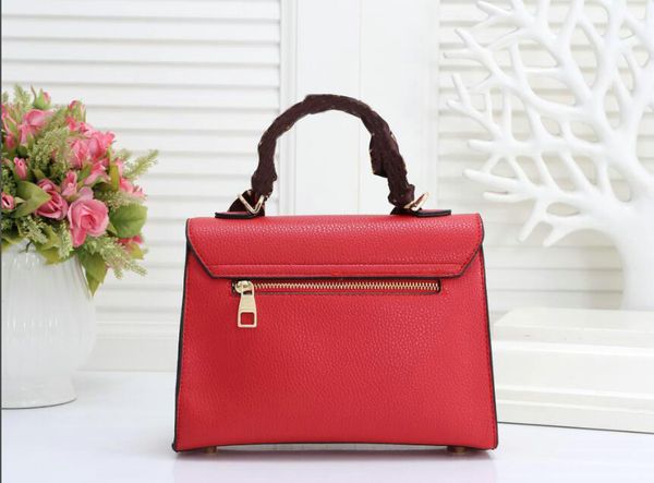 

elegant stone pattern tote crossbody bag pu leather women's handbag metal lock leather messenger bags 24.5x8x19cm 1180-uyqs