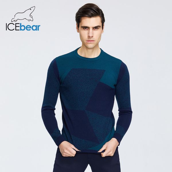 

icebear fashion men's sweater pullover 1718 201201, White;black