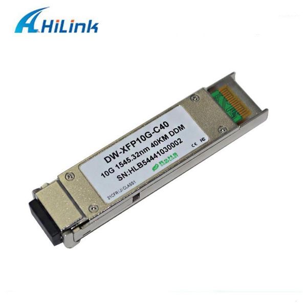 

10g xfp ch17~61 100ghz dwdm 1545.32nm ch40 dom 40km er optical modules1