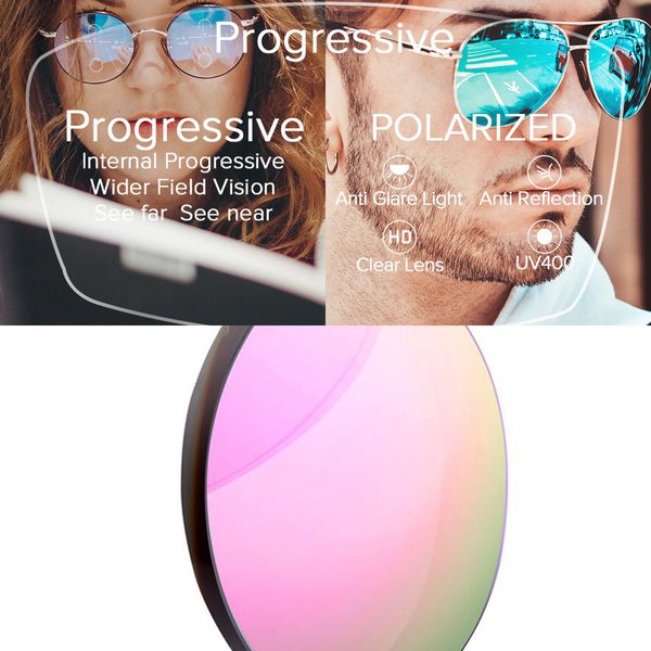 

bifocal progressive polarized sunglasses 1.56 1.61 1.67 optical glasses multifocal myopia hyperopia prescription lens