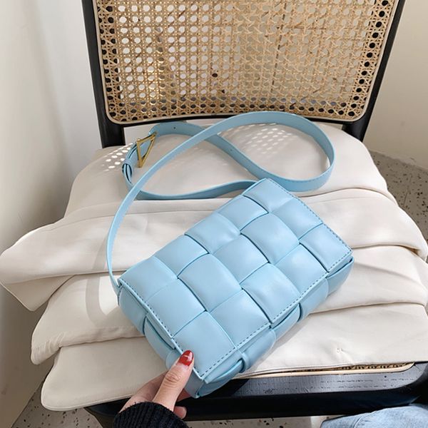 

fashion handbag small plain 4 colors smal size pillow shape versatile interior compartment crossbody bag luxurys designers bag