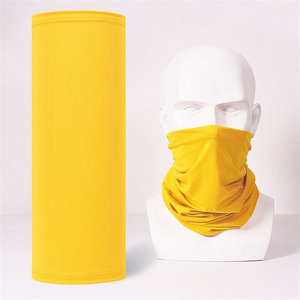 

pure color ventilation collar sun proof neck gaiter men women fashion face masks washable summer new products 7 5bxb j2