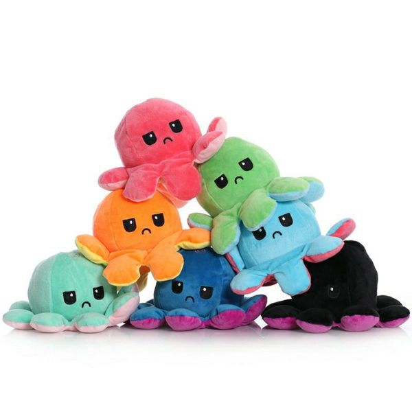 

sell reversible ocs plush toys emotion ocs stuffed animals mood changing mad grumpy flippable inside out emotional ocs, Blue