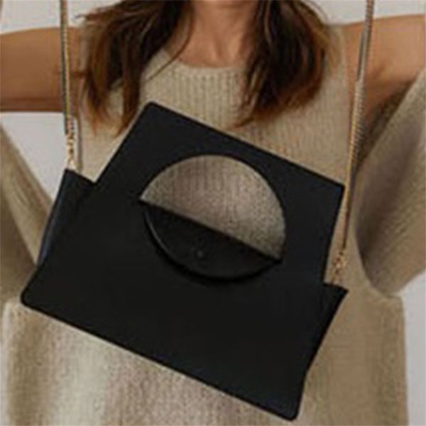 

new handbags women bags geometric chain tote evening clutch bags simple design shoulder bag crossbody bag