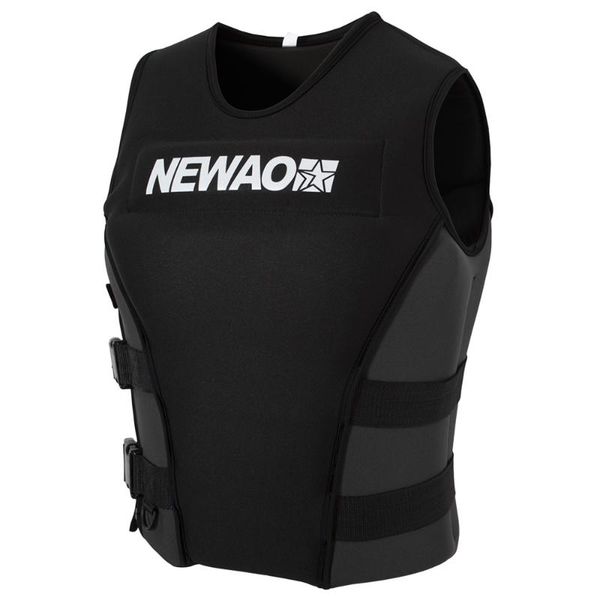 

adults life jacket neoprene safety life vest for water ski wakeboard swimming jacket vest for children