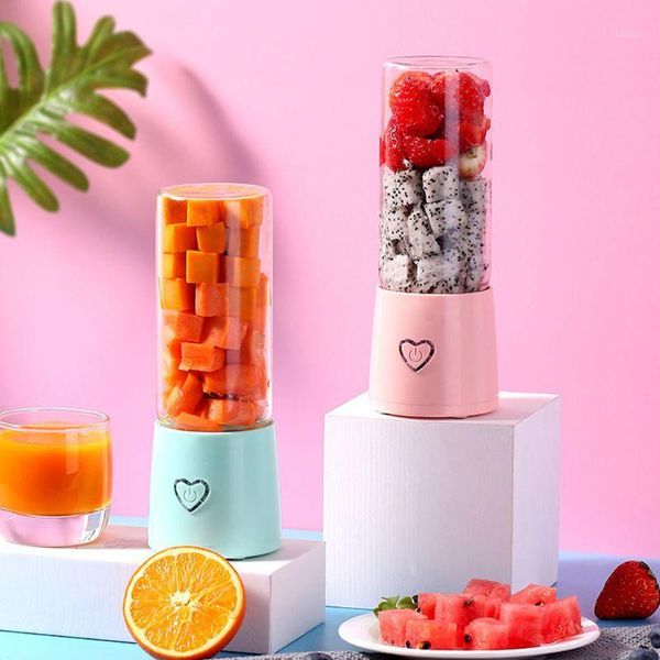 

juicers protable mini electric juicer cup single serve personal size blender usb rechargeable fruit vegetable mixing machine1