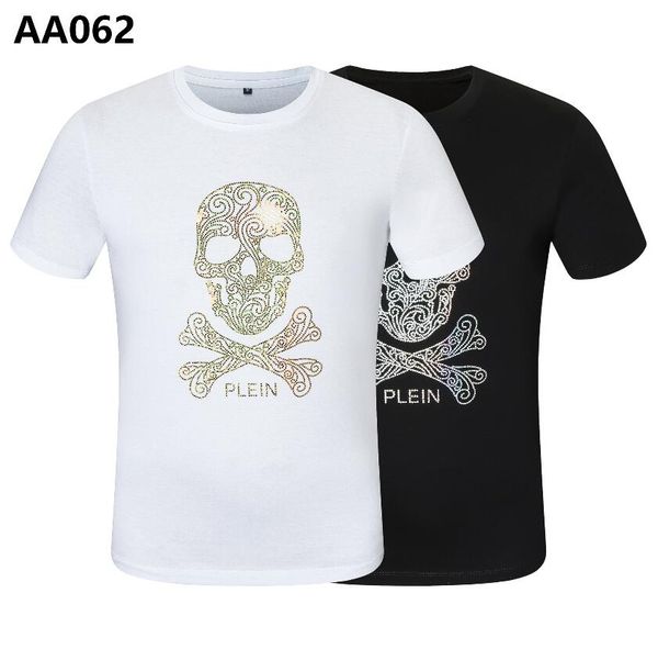 

ummer paris mens luxury clothing drill t-shirt diagonal letter print t shirt fashion r tshirts casu;61, White;black