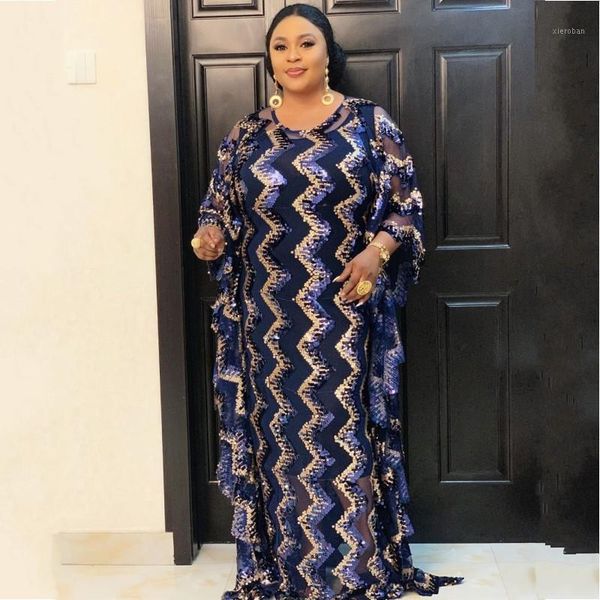 

4 colors african dresses for women plus size dashiki full sequined african clothes abaya dubai muslim dress africa boubou robe1, Red