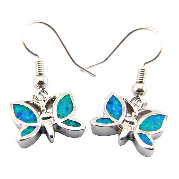 

fashion opal earring mexican designs butterfly jewelry, Silver