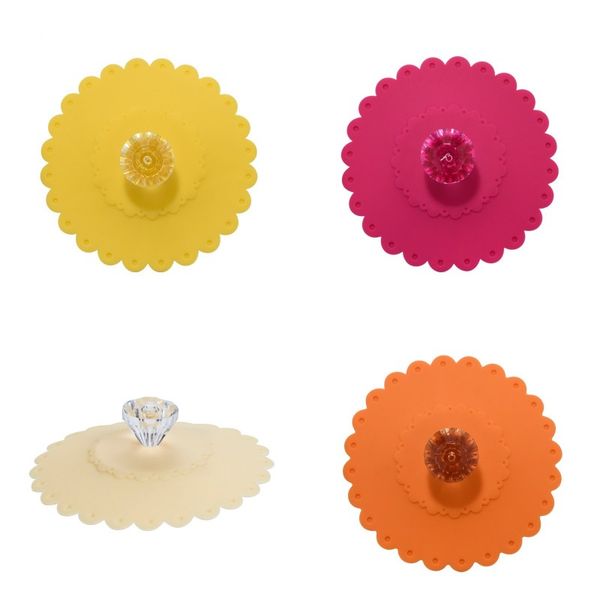 

pvc lid covers anti dust cup cover leak proof flower cups cap sell well with different color 1 5cb j1