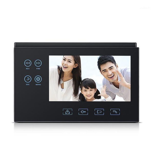 

7-inch two-family color video intercom doorbell hd villa home smart building p1